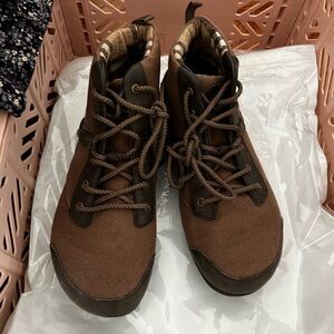 Brown ZERO BOOTS- Men vivo barefoot wide toe box